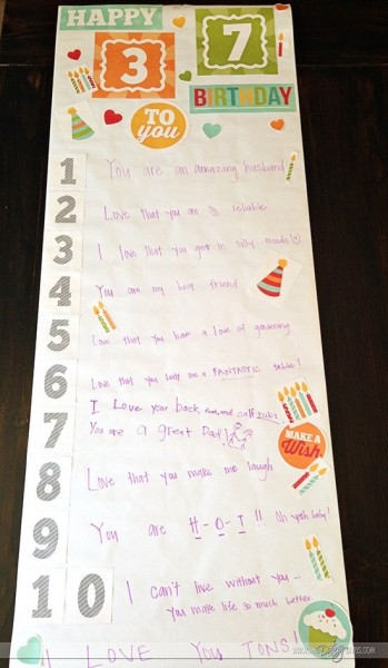 DIY Birthday Banner - 38