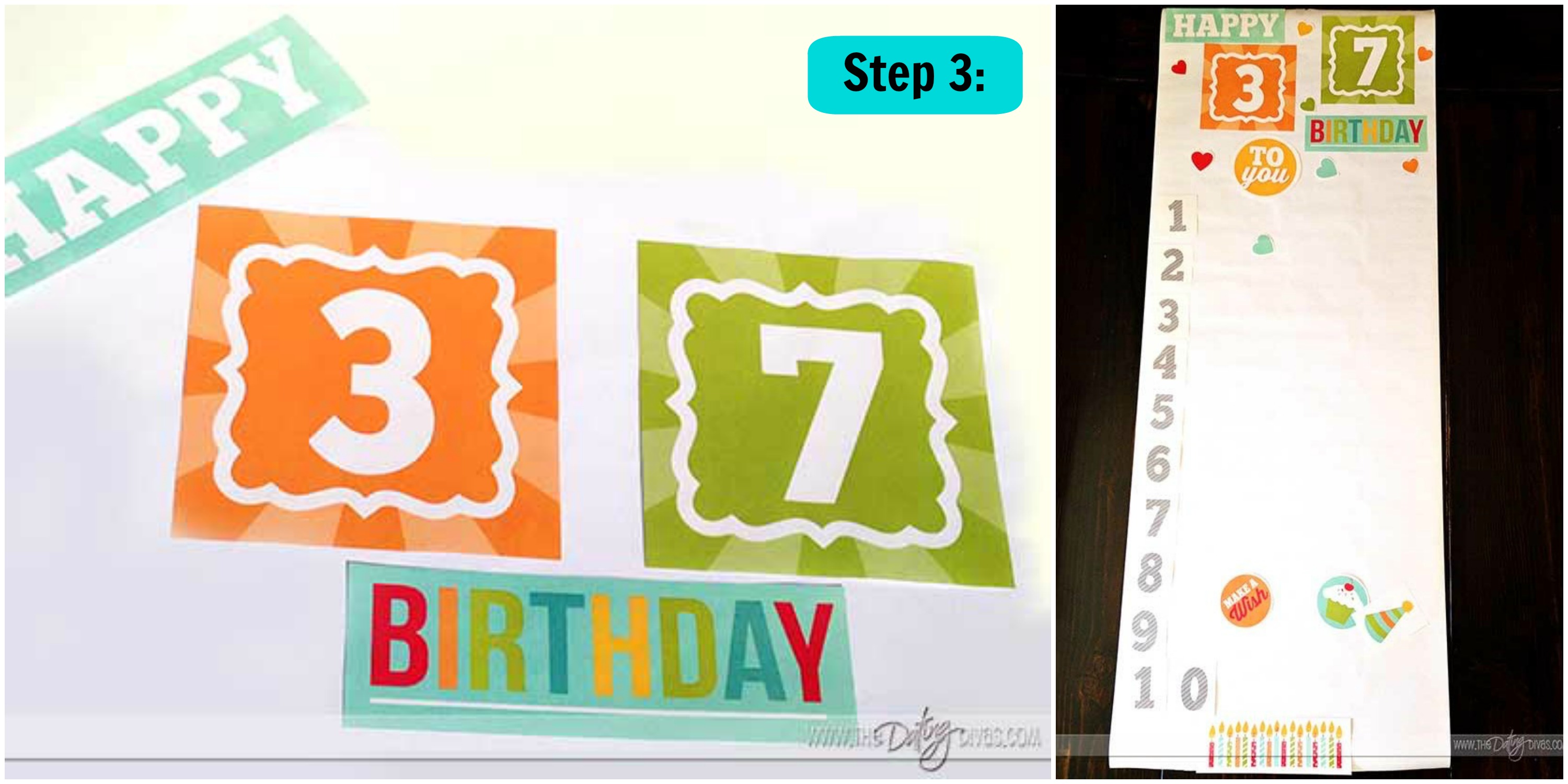 DIY Birthday Banner - 30