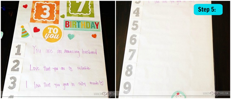 diy birthday banner gift ideas