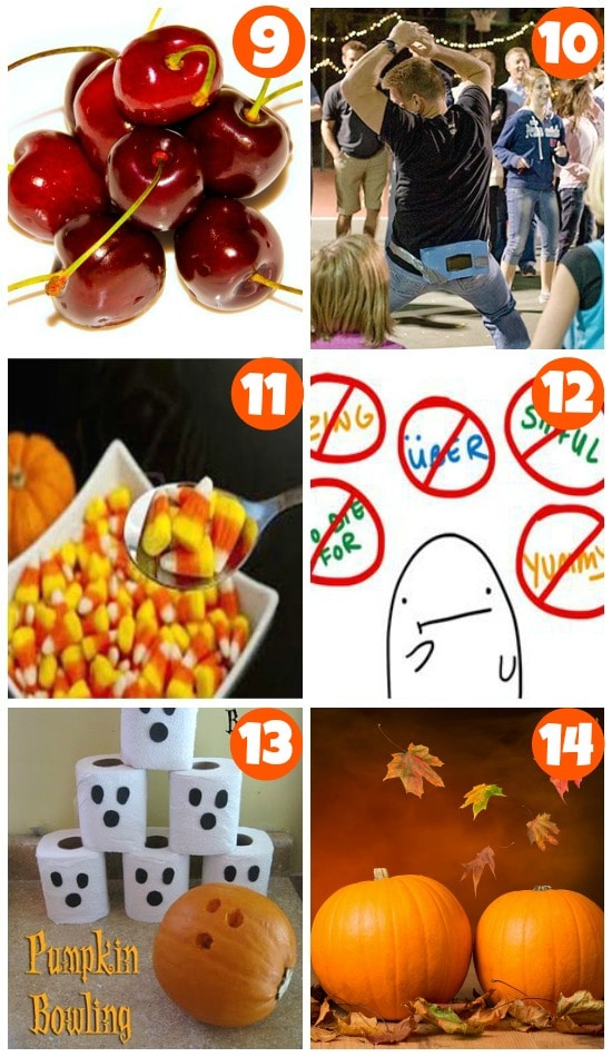 fun and silly halloween games 9-14