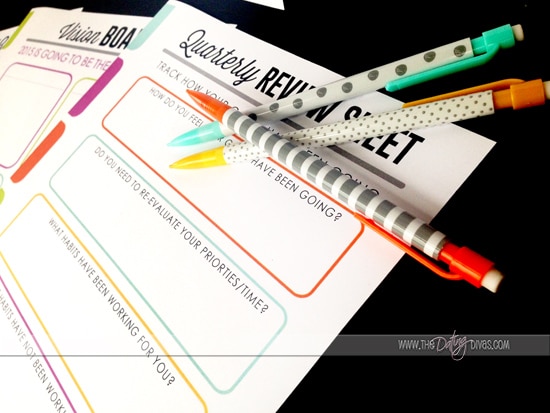 New Year Goals Printable Trackers   from The Dating Divas - 8