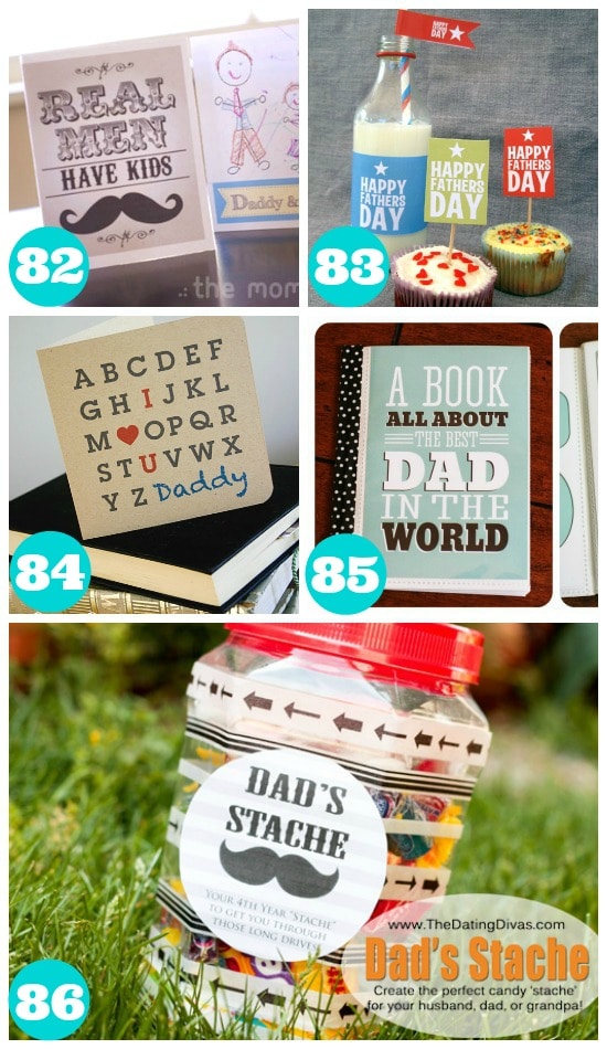 Awesome Fathers Day Printables