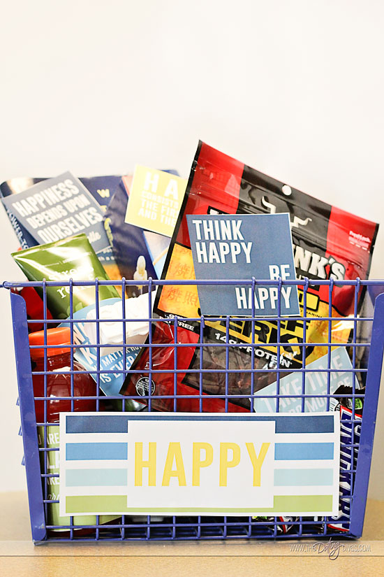 happy hubby basket