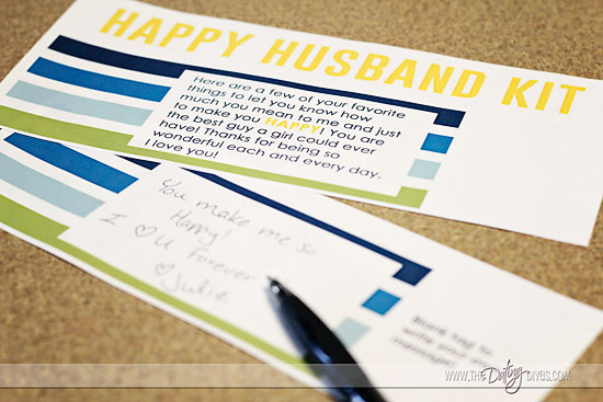 happy husband notes