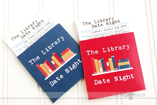 Library Date Night Challenge Cards 