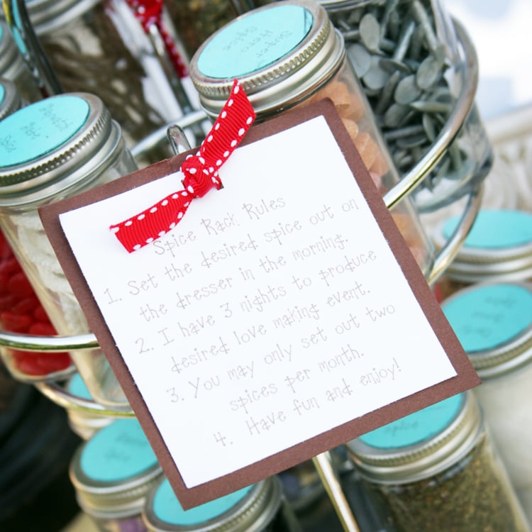Not Your Mother s Spice Rack   A Romantic Idea for the Bedroom - 82