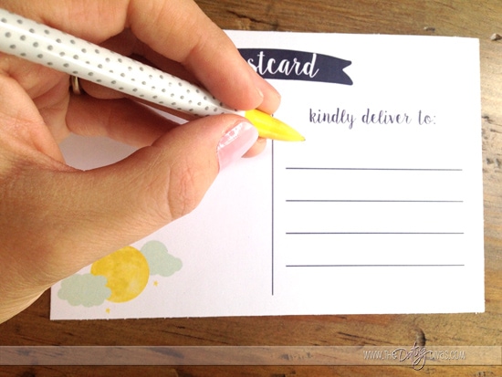 Free Printable Love Note Postcards