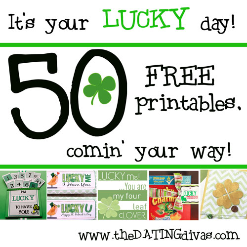 50 Free St  Patrick s Day Free Printables - 12