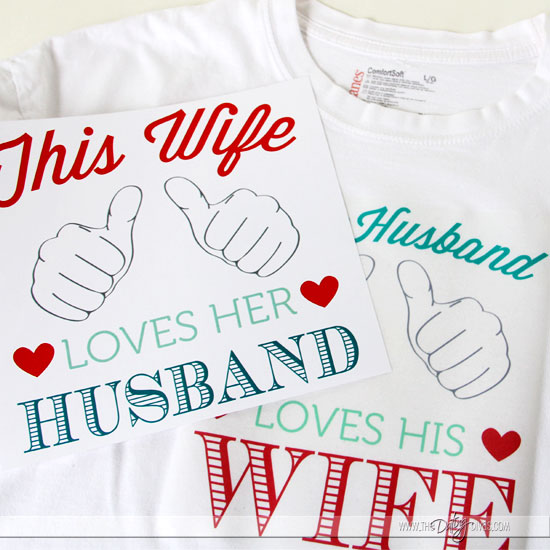 His and Hers Anniversary Shirts